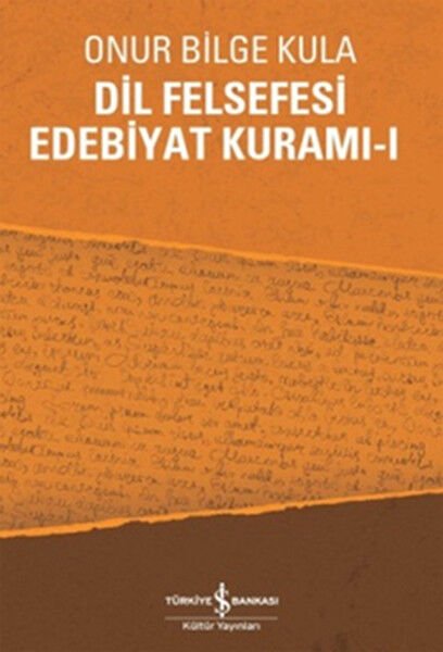 Dil Felsefesi Edebiyat Kuramı - 1