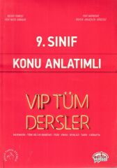 Editör 9. Sınıf VIP Tüm Dersler Konu Anlatımlı Kırmızı Kitap (Yeni)