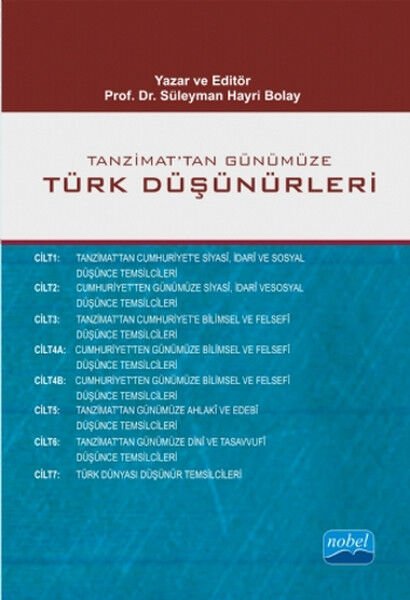 Tanzimat’tan Günümüze Türk Düşünürleri (7 Cilt - 8 Kitap)
