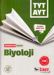 Sınav TYT AYT Biyoloji Akordiyon Serisi (Yeni)