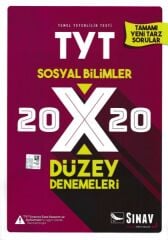 Sınav TYT Sosyal Bilimler 20x20 Düzey Denemeleri (Yeni)
