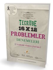Pelikan Tecrübe 16x12 Video Çözümlü Problemler Denemeleri