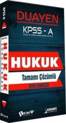 KPSS A Hukuk Duayen Tamamı Çözümlü Soru Bankası
