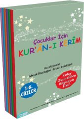Çocuklar İçin Kur’an-ı Kerim 1- 6. Cüzler (6 Kitaplık Set)
