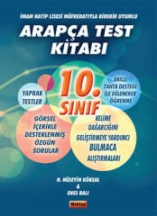 10.Sınıf Arapça Test Kitabı  İmam Hatip Lisesi Müfredatıyla Birebir Uyumlu