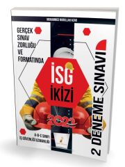 Pelikan İş Güvenliği Uzmanlığı Sınavlarına Hazırlık İSG İkizi 2 Özgün Deneme Sınavı