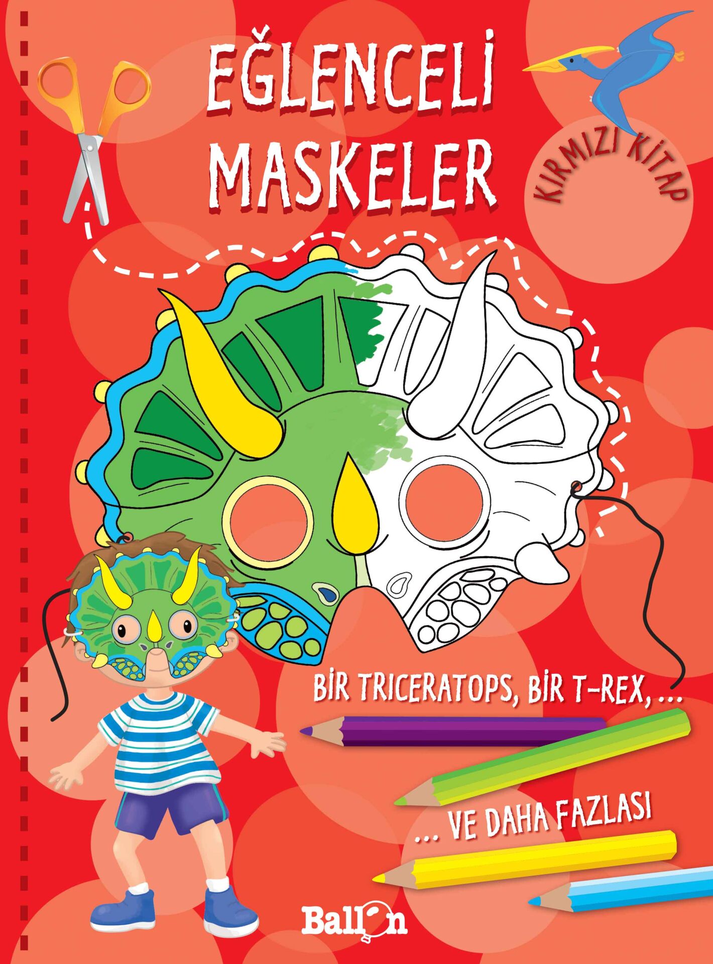 Eğlenceli Maskeler (Kırmızı Kitap)
