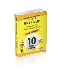 Editör 8. Sınıf LGS Tamamı Çözümlü Fen Bilimleri 10 Deneme