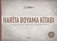 Harita Boyama Kitabı 20 Tematik Türkiye Haritası