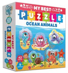 Circle Toys My Best Puzzle Ocean Animals