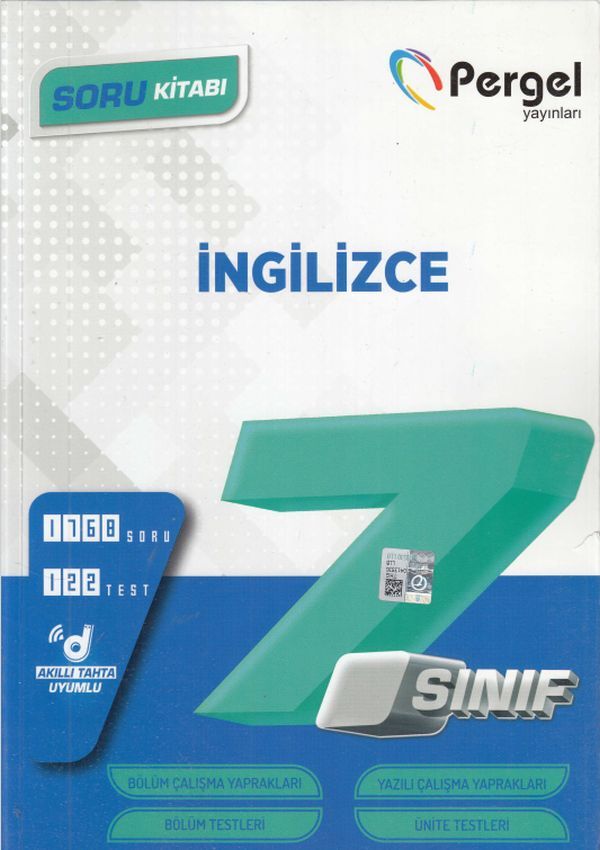 Pergel 7. Sınıf İngilizce Soru Kitabı (Yeni)